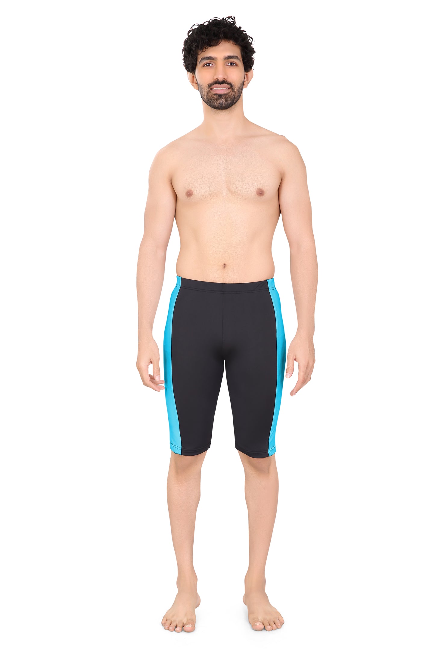 Stripped Swim Trunks