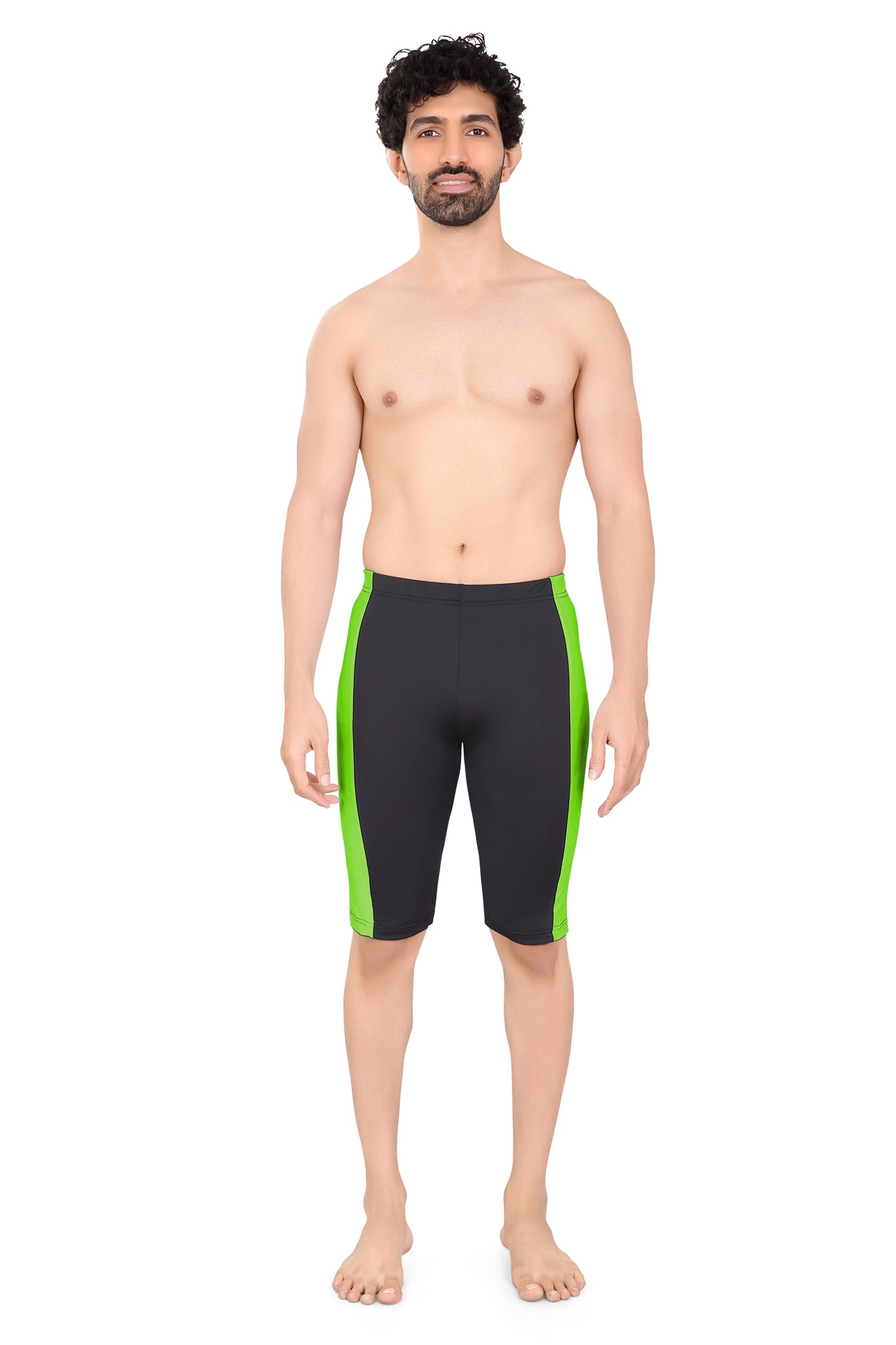 Stripped Swim Trunks