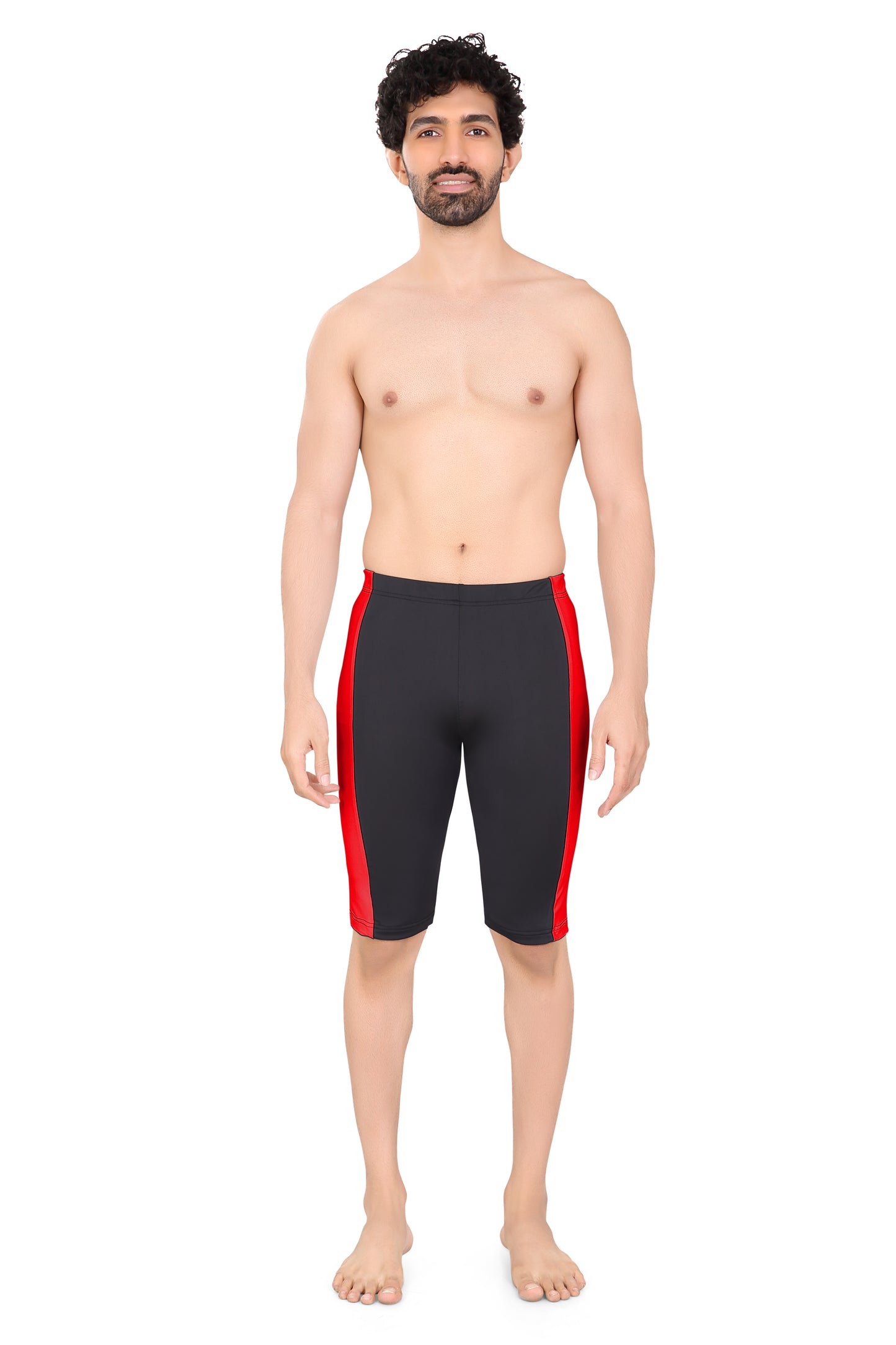 Stripped Swim Trunks