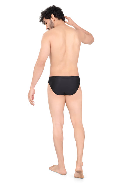 Stripped Swim Briefs