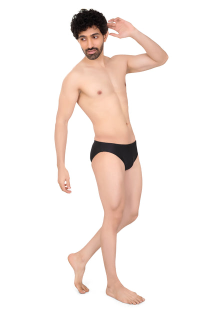 Solid Swim Briefs