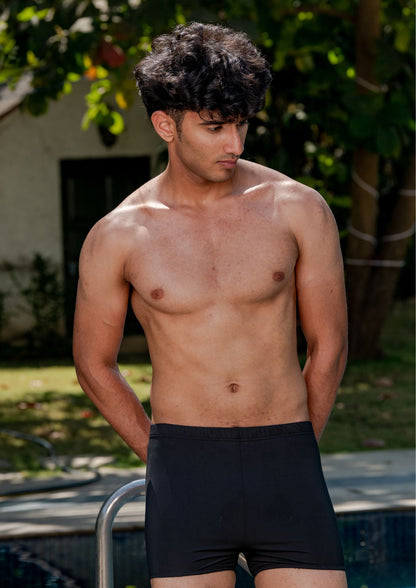 Solid Swim Boxers